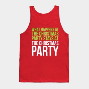 What Happens at the Xmas Party... Tank Top